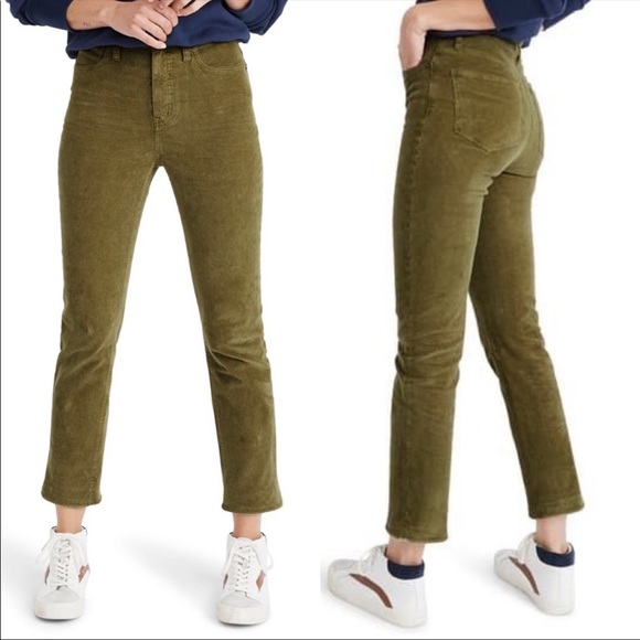 NWT Madewell Classic Straight Jeans Corduroy - Picture 3 of 9